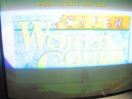 Super World Court Namco Original Jamma Arcade PCB 1992 - Picture 4 of 8