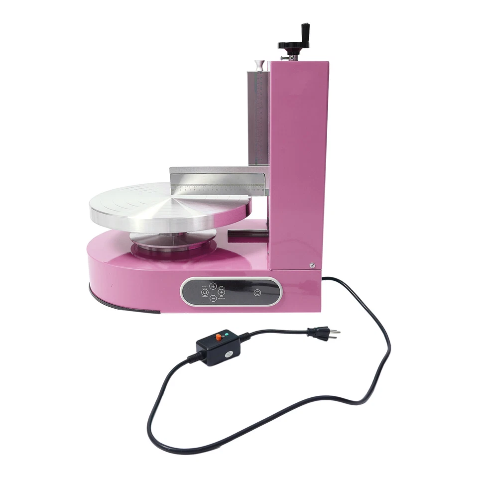 Adjustable Cake Cream Spreading Machine Cake Decorating Machine W/LCD Display - Image 3 of 4