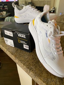 Novo Na Caixa Vans ultrarange Exo National Geographic Branco/Amarelo 7 M, 8.5 W, 6 Uk, 39 Eur | eBay
