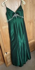Prom Dress Size 12 Green. Worn Once. Immaculate Condition.