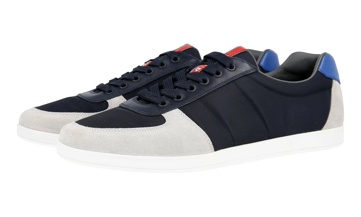 Navy prada sneakers top