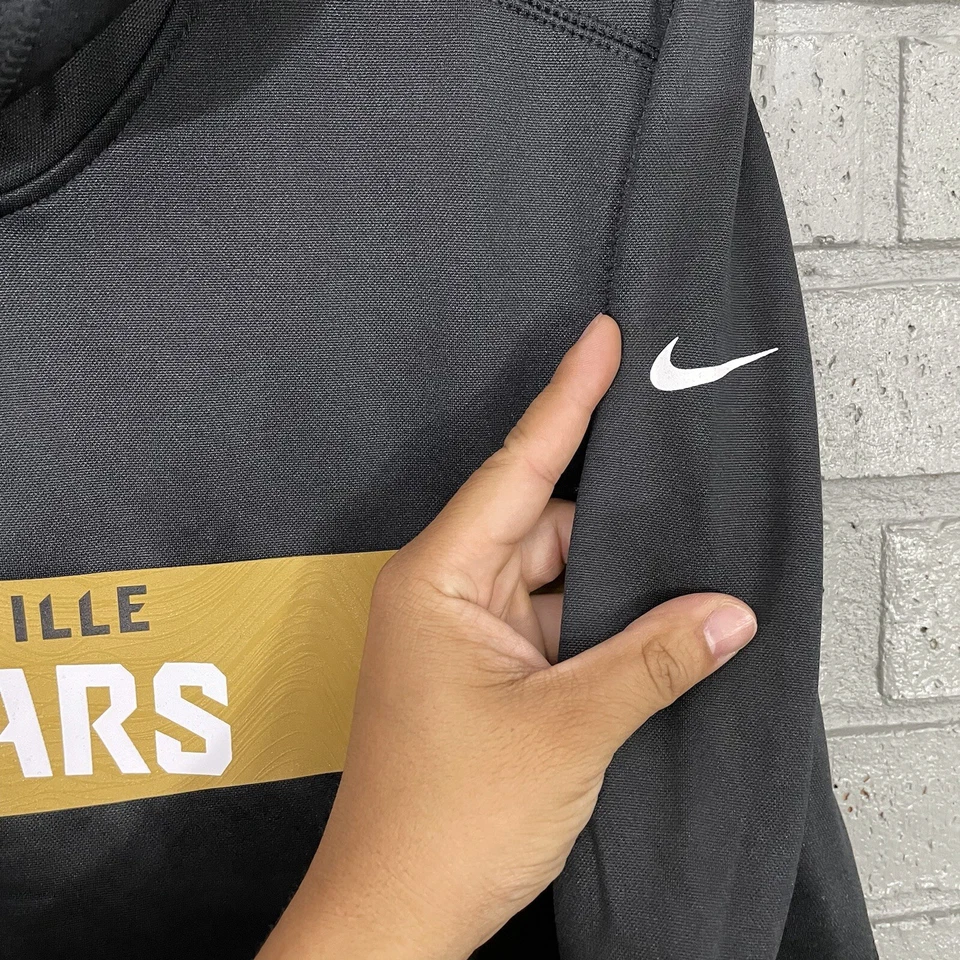 $60 Youth Sz XL Nike Jacksonville Jaguars On Field Therma Pullover Hoodie 18-20 - Image 3 of 4