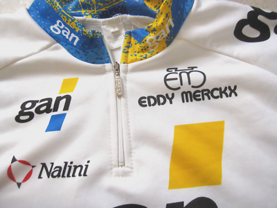 Maillot Cycliste Nalini Gan 1996 – Eddy Merckx – Taille XL – Vintage France