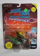 1994 Playmates Star Trek Innerspace Series Klingon Bird-of-Prey Mini Playset