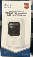 Eufy Wi-Fi Pan and Tilt Mini Indoor Security Camera T8414 - WHITE