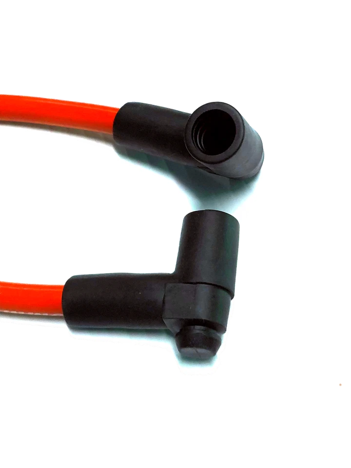 ICE PRO 100 9mm Spark Plug Leads V8 302-351 Windsor Around R/Cover HEI + Sleeves - Image 3 of 4