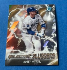 2026 Bowman Bobby Witt Jr Electric Sluggers No. ES-19 Royals