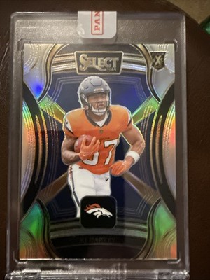 2024 Panini Select NFL XRC Prizm RB5 RJ Harvey Denver Broncos