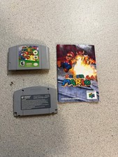 Super Mario 64 (Nintendo 64 1996) N64 Authentic Cartridge And Manual. CLEAN