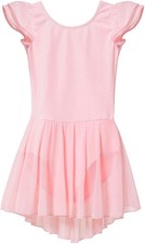 MdnMd Ballet Leotards for Girls Toddler Dance 2-4T, T1 - Pink