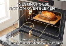 Genuine Chef Oven Bottom Bake Element 1800W 355 x 335mm