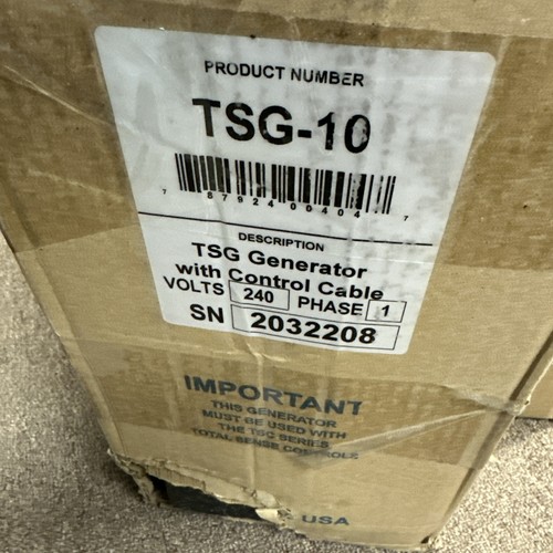 Steamist TSG-10 Steam Shower Generator 240V