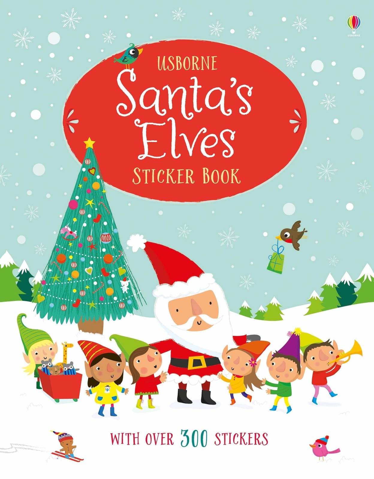 Santa's Elves Sticker Book By Fiona Watt,Stella Baggott