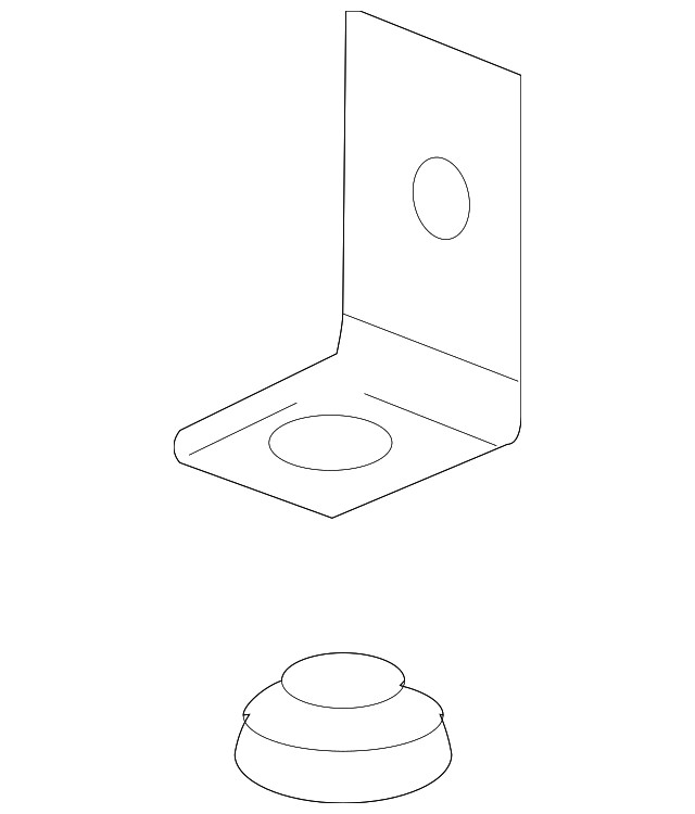 Soporte superior del radiador para GM Equinox Torrent 2006-2009 (N/P 22726783)