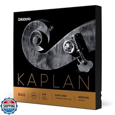 D'Addario Kaplan Bass Strings - Full Set - K610 3/4M - For Uprigh