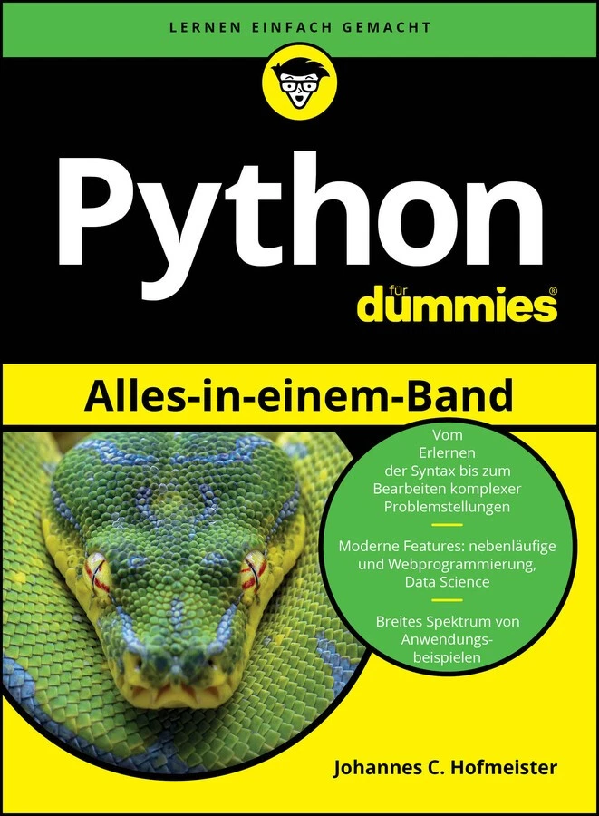 Python Alles-in-einem-Band für Dummies | Johannes C. Hofmeister | 2025 | deutsch