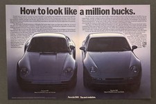 1992 Porsche 959 968 Coupe Photo Look Like A Million Bucks 2-page Print Ad