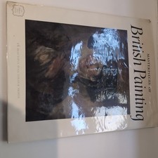 Vintage Express Art book BRITISH PAINTINGS 16 Colour Prints VGC