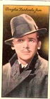 DOUGLAS  FAIRBANKS, JR -carreras HOLLYWOOD  MOVIE STAR film star 1935 cig card