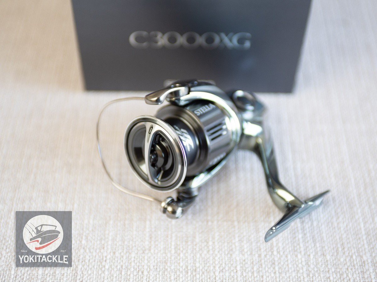 Shimano 22 Stella C3000XG Spinning Reel from JAPAN-Watch our