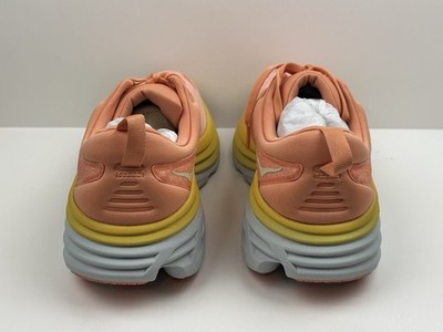 Size 12 - Hoka One One HOKA Bondi 8 Shell Coral Peach Parfait W