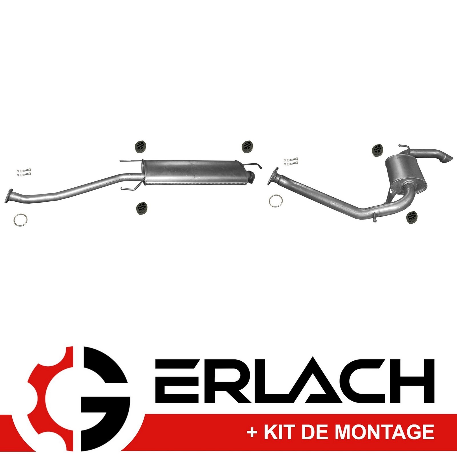 Pot echappement silencieux Lexus NX 300h résistant pour supprimer les vibrations