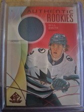 Will Smith  2024-25 Sp Game Used Authentic Rookies Red Jersey