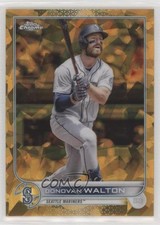 2022 Topps Chrome Update Sapphire Edition Gold 35/50 Donnie Walton Donovan 12v9