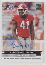 2022 Leaf Pro Set Draft Auto Channing Tindall #PSA-CT1 Auto 0pe3