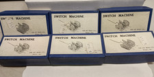 NEW IN BOX! LOT OF 6 TWIN COIL SWITCH MACHINE...