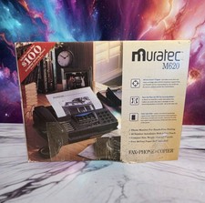 VINTAGE Muratec M620 Fax Machine Phone Copier  New Open Box Very Rare 🔥