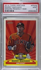 2012 Heritage Minor League Edition Prospect Performers Manny Machado PSA 9 1c7