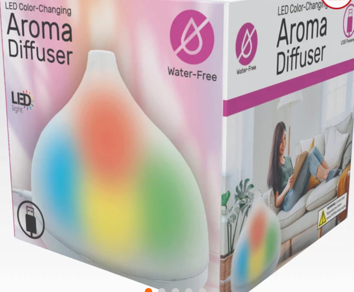 The LED Color-Changing Water-Free Aroma Diffuser