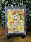Pokémon Meowth EX Ultra Rare FULL  ART ULTRA RARE perfect order 107/088