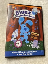 Blue's Big Musical Movie Dvd 2000 Nick Jr Periwinkle Steve Vtg