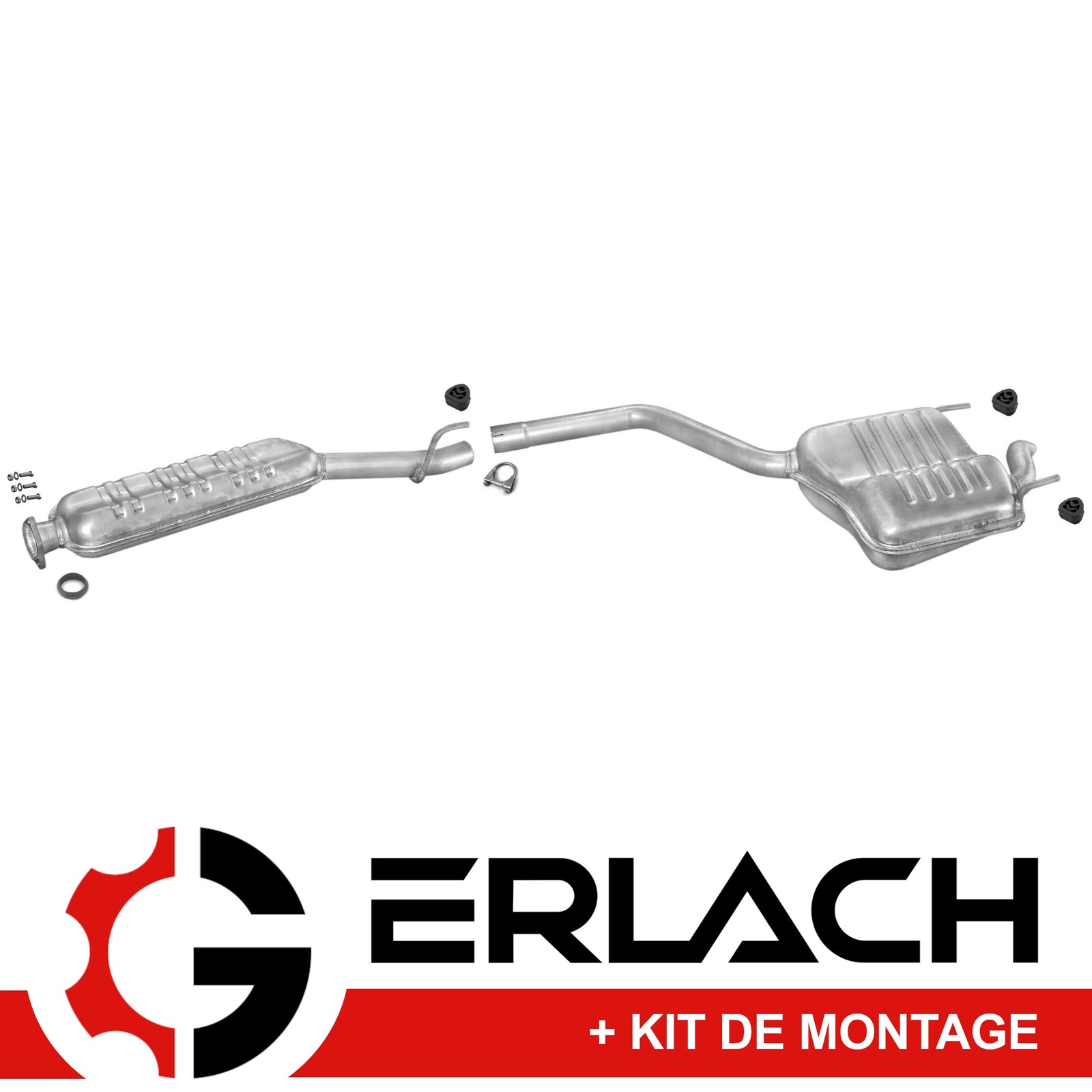 Supprimer les bruits de corrosion avec le silencieux pour Mercedes W202 S202 C 220 250 D