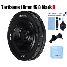 7artisans 18mm F6.3 Mark II MF Lens APS-C Lens For Sony Fujifilm  M43 Nikon DSLR