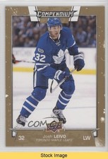 2017-18 Upper Deck Compendium Gold Josh Leivo #241 READ i8h