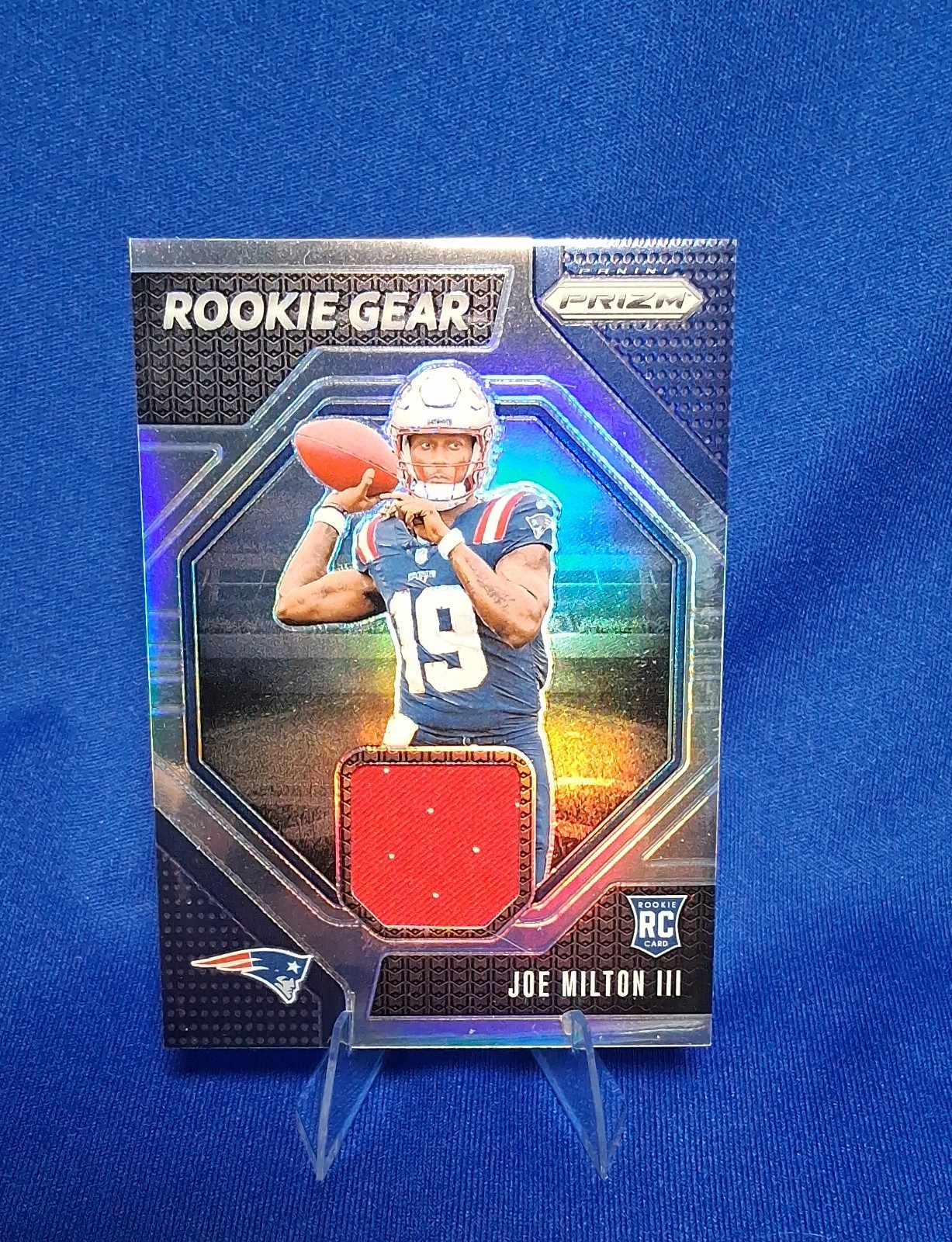 2024 Panini Prizm - Rookie Gear Joe Milton III #RG-JMN (MEM, RC)