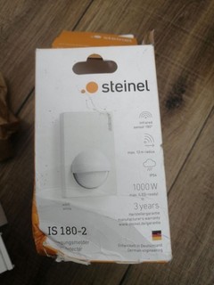 Steinel Bewegungsmelder IS 180 2 weiß 180° Passiv Infrarot Bewegungssensor Däm