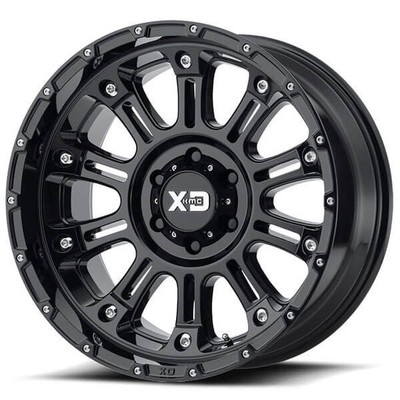 20x9'' XD Wheels XD829 Hoss 2 Gloss Black Off-Road Rims (4pcs)