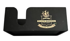Jameson Black Barrel Wooden Bar Caddy
