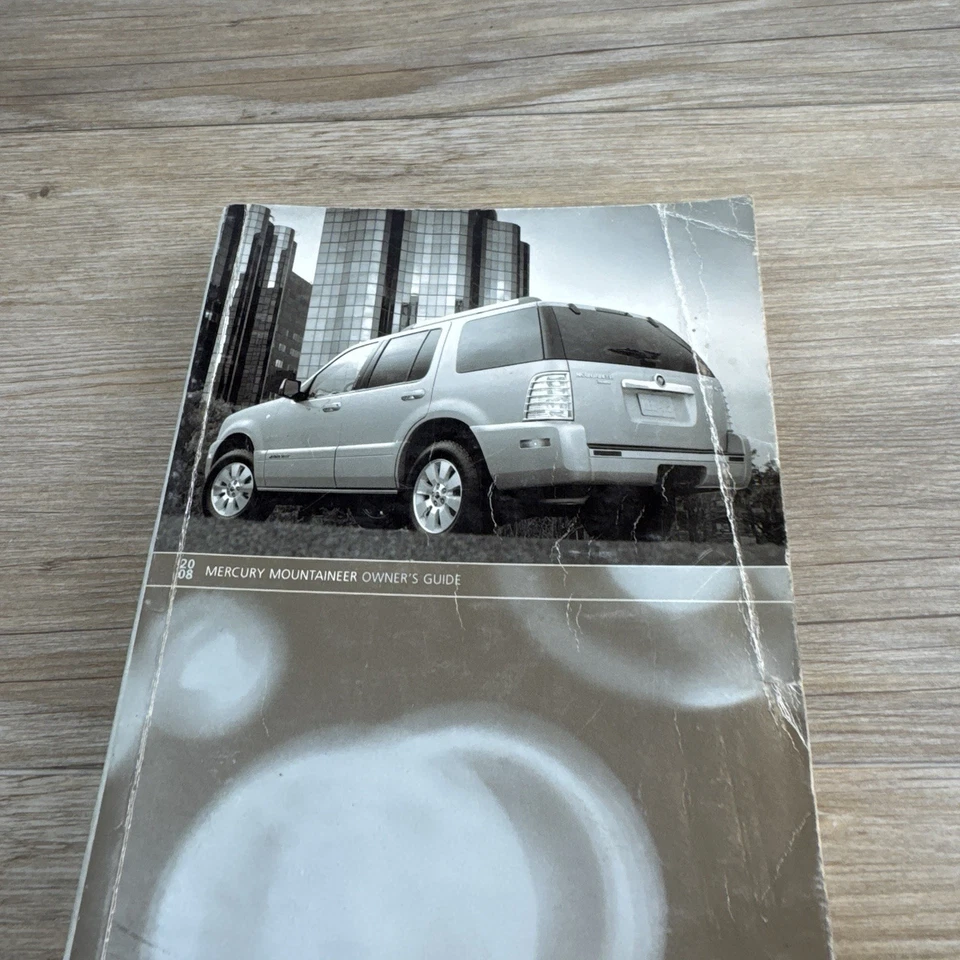 08 2008 Mercury Mountaineer Guía del Propietario Manual de Montañero 2008 Foto 3 de 4