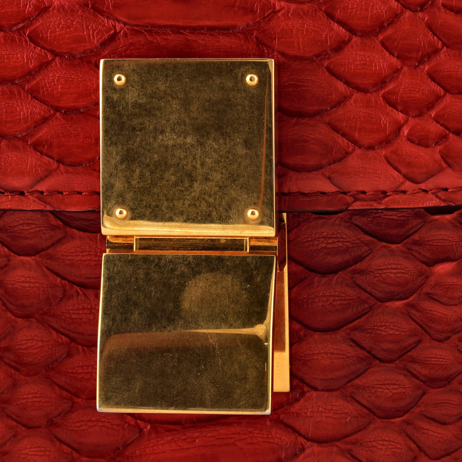 Celine Classic Box Bag Python Medium - image 7