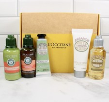 L'Occitane En Provence Amande 5 Piece Travel Gift Box Set New in Box