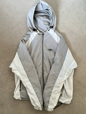 Cortiez Litework Varsity Jacket grey and white - tracksuit - windbreaker - SMALL