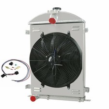 3 Row Full Aluminum Radiator 1930-1931 Ford Model Aa 3.3l Heavy Duty Truck 3 Row Full Aluminum Radiator 1930-1931 Ford Model Aa 3.3l Heavy Duty Truck