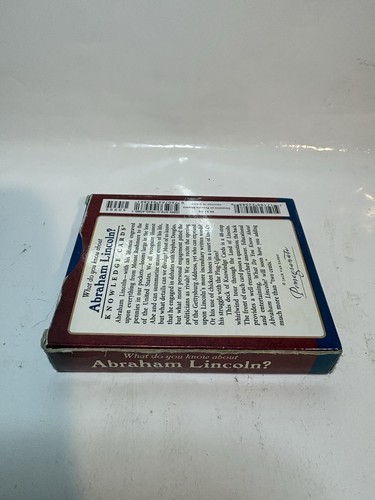 Cosa sai di Abraham Lincoln  Carte della conoscenza - Foto 3 di 7
