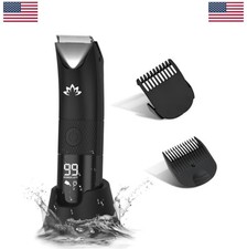 Ball Trimmer for Men Body Hair Shaver Groin Groomer IPX7 Waterproof USB Type-C