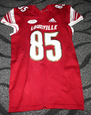 Louisville Cardinals Football Adidas Jordan Davis Ft. Knox Game Used Jersy XL